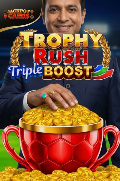 Naslovnica igre Trophy Rush Triple Boost v lobiju Cleobetra Casino